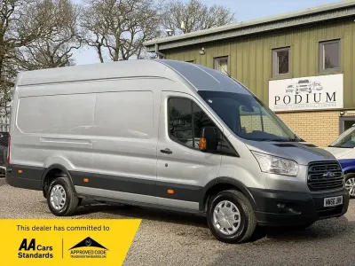 Used Ford Transit 170 HP (125 kW) 2017 Silver Van