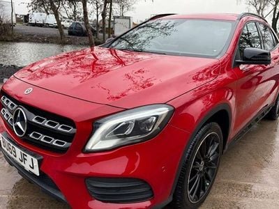 Used Mercedes GLA180 AMG line 122 HP (89 kW) 2019 Red SUV