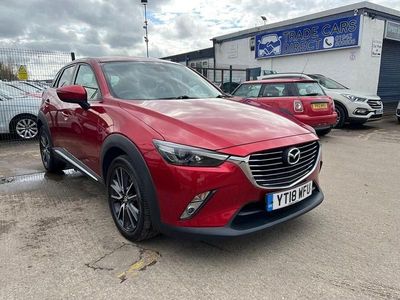 Begagnad Mazda CX-3 Inclusive 105 HK (77 kW) 2018 Röd SUV