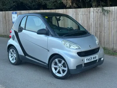 Begagnad Smart ForTwo Coupé Pulse 45 HK (33 kW) 2009 Silver Sportkupé
