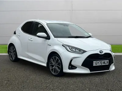 Used Toyota Yaris 2020 White Hatchback