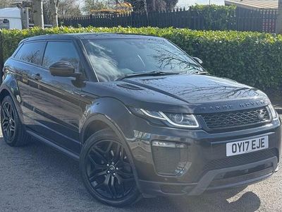 Used Land Rover Range Rover evoque HSE Dynamic 2017 Black Coupe