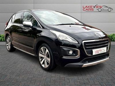 Black Used 2016 Peugeot 3008 Allure Hatchback | £3,745 (Good price)