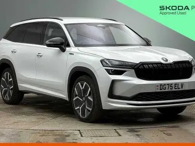 Used Skoda Kodiaq SportLine 200 HP (147 kW) 2025 White SUV