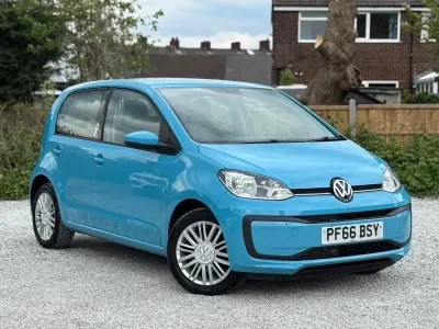 Używany VW up! move up! 60 KM (44 kW) 2016 Niebieski Hatchback