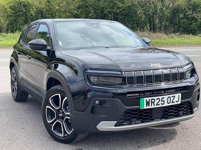 Used Jeep Avenger Summit 114 kW (156 HP) 2025 Black SUV