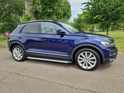 Used VW T-Roc SEL 2018 Blue SUV
