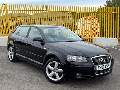 Used Audi A3 Sportback Sport 2007 Black Hatchback