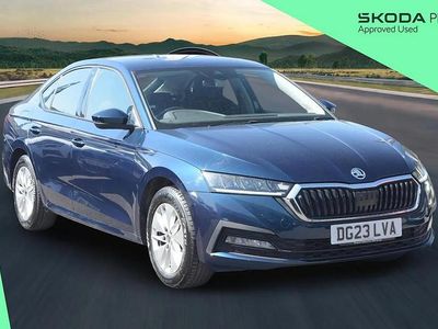 Used Skoda Octavia SE 108 HP (79 kW) 2023 Petrol blue metallic Hatchback