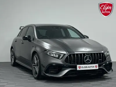 Used Mercedes A45 AMG 421 HP (309 kW) 2021 Grey Hatchback