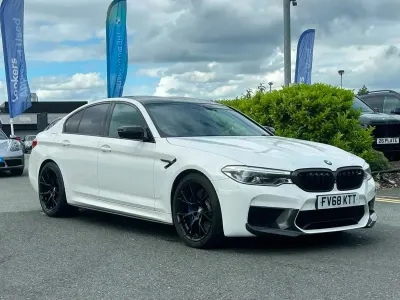 Used BMW M5 Competition Edition 2018 White Sedan