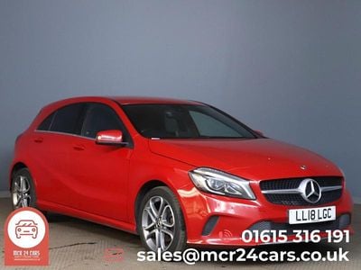Używany Mercedes A200 Sport Edition 2018 Czerwony Hatchback