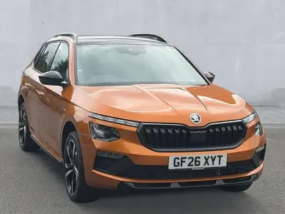 Used Skoda Kamiq Monte Carlo 150 HP (110 kW) 2026 Phoenix orange metallic SUV