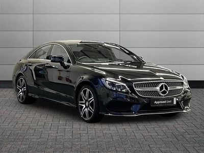 Black Used 2016 Mercedes CLS400 AMG line Coupe | £17,195 (Fair price)