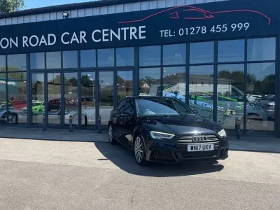 Used Audi A3 Black Edition 150 HP (110 kW) 2017 Black Hatchback