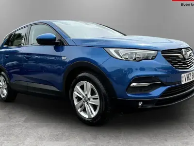 Used Vauxhall Grandland X S 120 HP (88 kW) 2018 Blue SUV