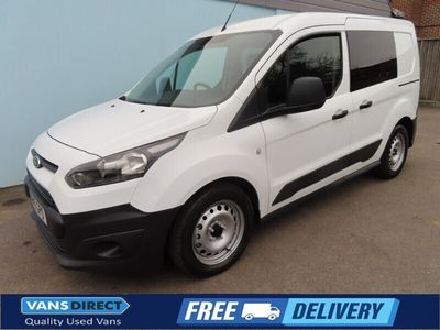 used Ford Transit Connect 1.6 TDCi 5 SEAT CREW VAN AIR CON SWB