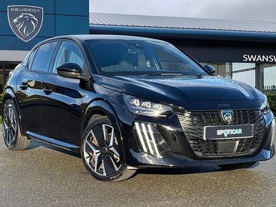 Black Used 2024 Peugeot 208 GT Hatchback | £16,350 (Fair price)