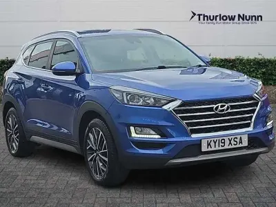 Używany Hyundai Tucson Premium 177 KM (130 kW) 2019 Niebieski SUV