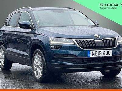 Used Skoda Karoq SE 150 HP (110 kW) 2019 Blue SUV