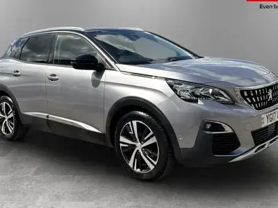 Used Peugeot 3008 Allure 120 HP (88 kW) 2017 Grey SUV