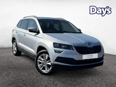 Używany Skoda Karoq SE Technology 150 KM (110 kW) 2018 Srebrny SUV