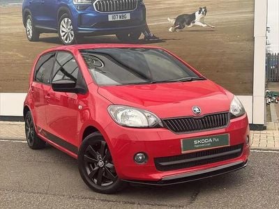 Used Skoda Citigo Monte Carlo 58 HP (42 kW) 2016 Tornado red Hatchback