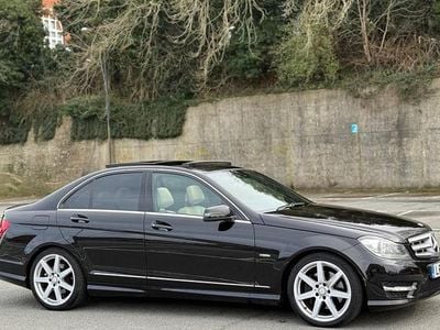 Used Mercedes C350 2011 Black Sedan