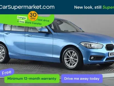 Używany BMW 118 136 KM (100 kW) 2019 Niebieski Hatchback