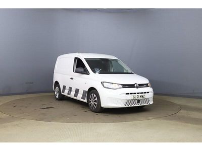 Used VW Caddy 102 HP (75 kW) 2021 White MPV