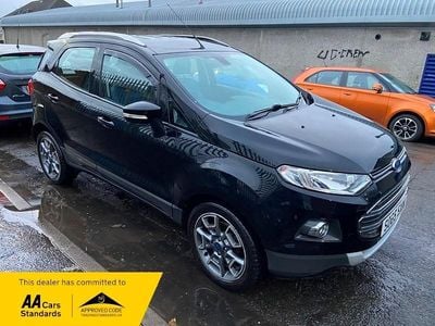 Used Ford Ecosport Titanium 95 HP (69 kW) 2016 Black SUV