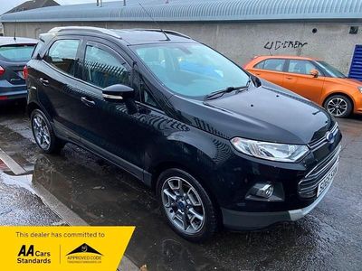 Black Used 2016 Ford Ecosport Titanium SUV | £3,995 (Fair price)