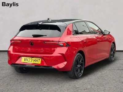 Used Vauxhall Astra S 128 HP (94 kW) 2023 Red Hatchback