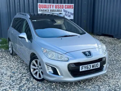 Second-hand Peugeot 308 SW Active 115 CP (84 kW) 2014 Argintiu Break