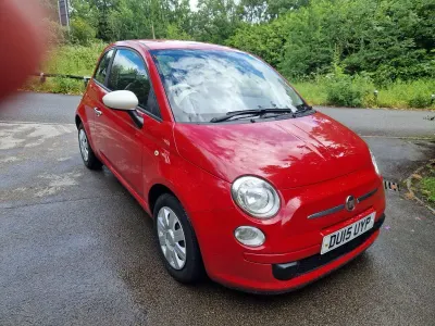 Used Fiat 500 S 69 HP (50 kW) 2015 Red Hatchback