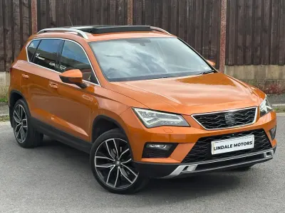 Used Seat Ateca XCELLENCE 190 HP (139 kW) 2017 Orange SUV