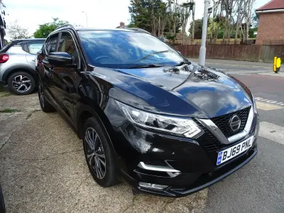 Used Nissan Qashqai N-Connecta 160 HP (117 kW) 2019 Black SUV