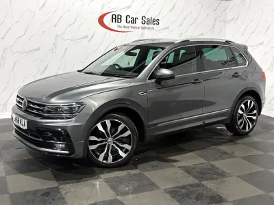 Used VW Tiguan R-line 150 HP (110 kW) 2018 Grey SUV