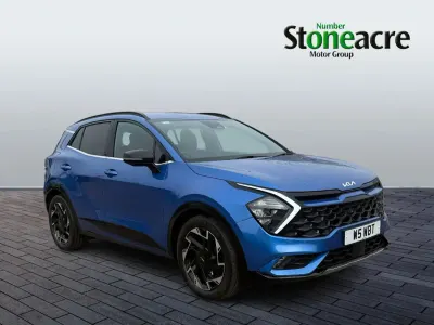 Used Kia Sportage GT-Line 157 HP (115 kW) 2024 Blue SUV