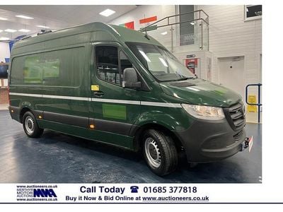 Used Mercedes Sprinter 163 HP (119 kW) 2019 Green Van
