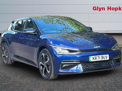 Used Kia EV6 GT-Line S 166 kW (226 HP) 2021 Blue SUV