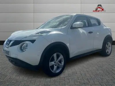 Used Nissan Juke Visia 110 HP (80 kW) 2015 White SUV