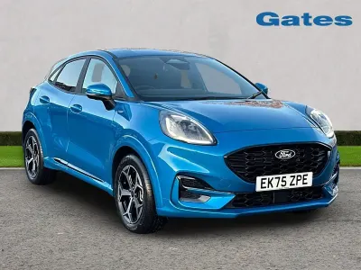 Second-hand Ford Puma ST-Line 125 CP (91 kW) 2025 Albastru SUV
