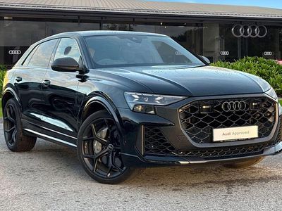 Black New 2025 Audi RS Q8 Advanced SUV | £132,980 (Expensive)