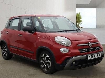 Used Fiat 500L Cross 95 HP (69 kW) 2018 Red MPV