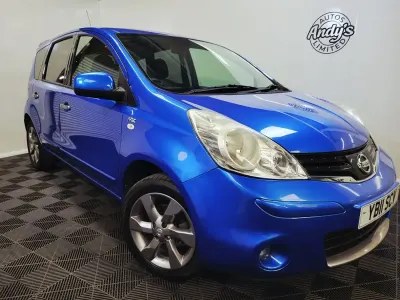 Używany Nissan Note N-TEC 2011 Niebieski Hatchback