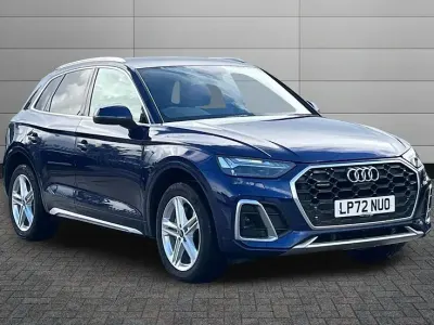 Used Audi Q5 S-Line 204 HP (150 kW) 2023 Blue SUV