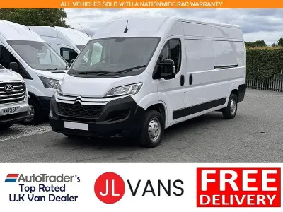 Used Citroën Relay 140 HP (102 kW) 2022 White Van