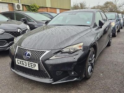 Used Lexus IS300h Sport Line 223 HP (164 kW) 2013 Black Sedan