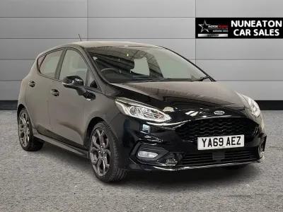 Used Ford Fiesta ST-Line 125 HP (91 kW) 2019 Black Hatchback